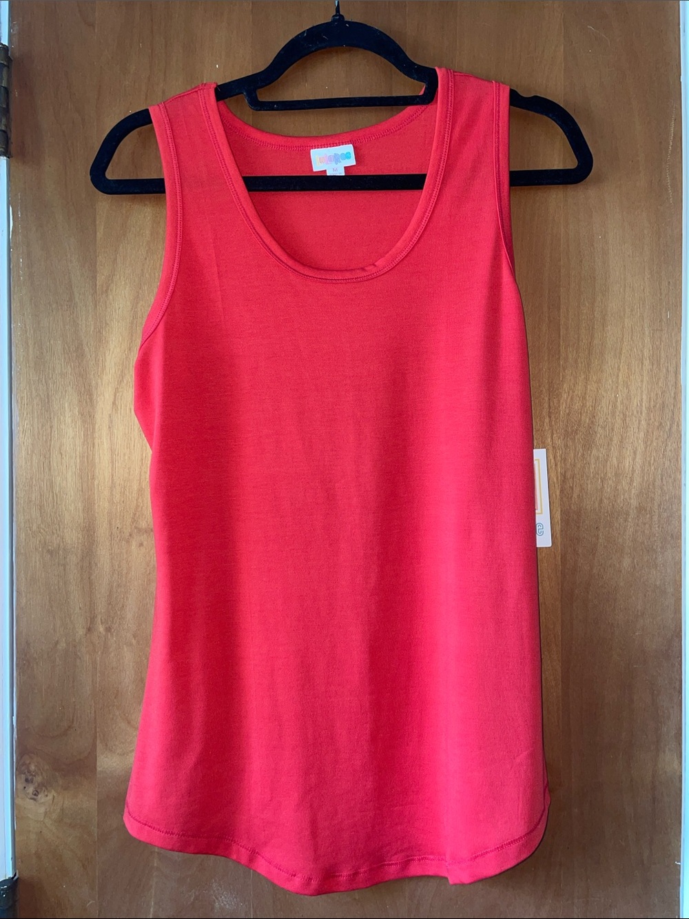 LuLaRoe Bright Red Sleeveless Tank